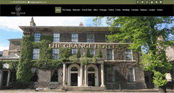 Desktop Screenshot of grangehotel.co.uk